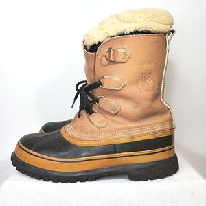 15) SOREL CARIBOU *Hard To Find* Weather Proof + WooL Lining Sz. 10